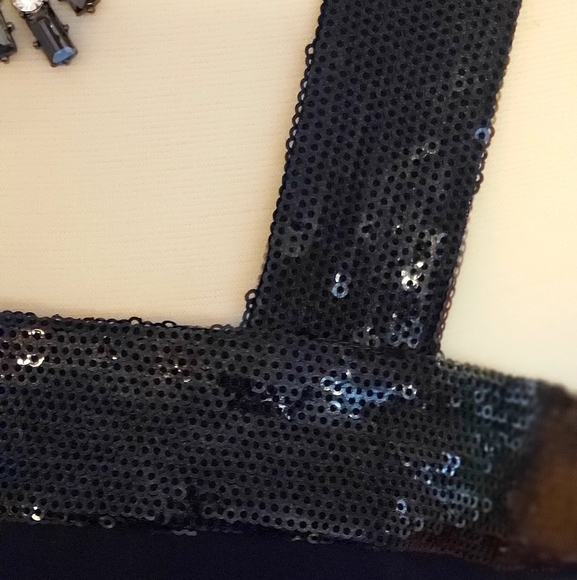 Theory Sequin Detail Sleeveless Dress top Medium - Picture 4 of 6